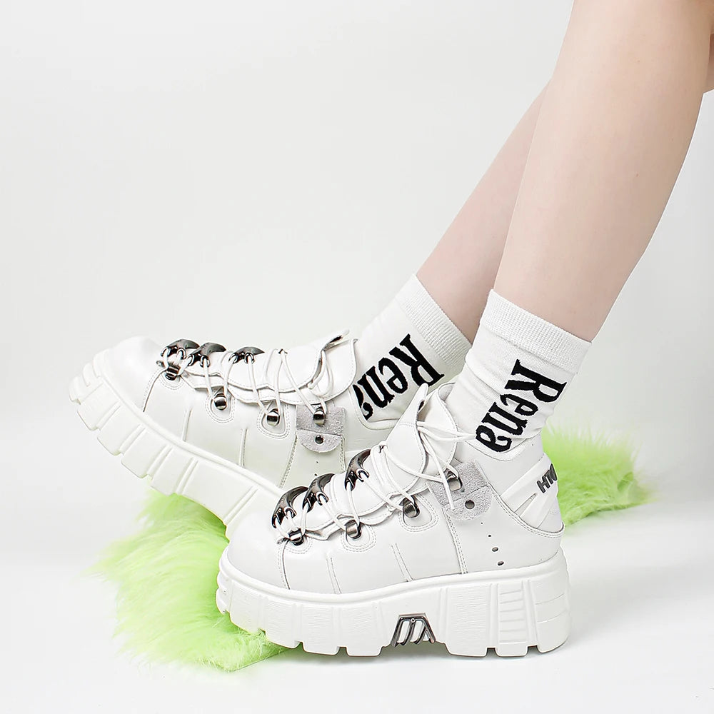 2024 New Brand Punk Style Women Shoes