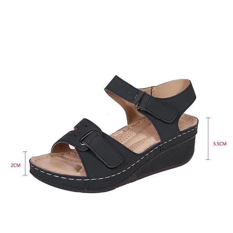 Women Beach Sandals Soft Stitching Ladies Sandals