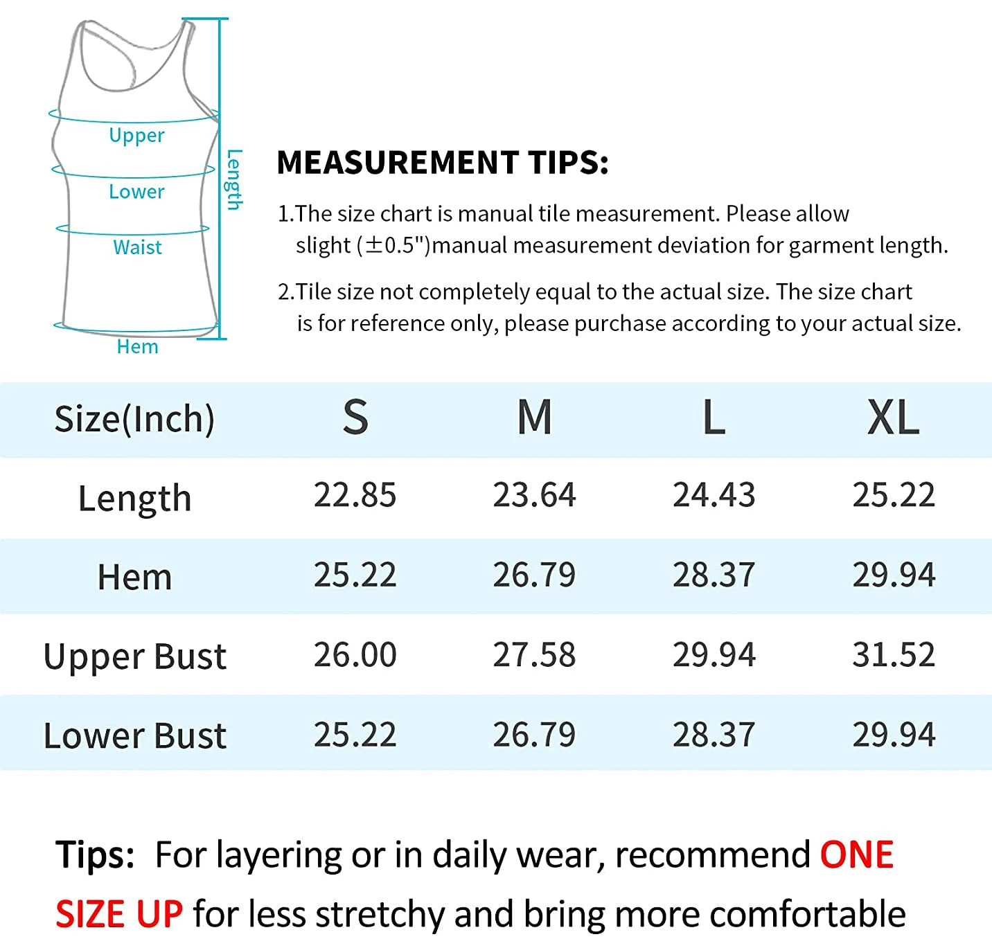 Attraco Women’s Racerback Tank Top with Built-in Shelf Bra
