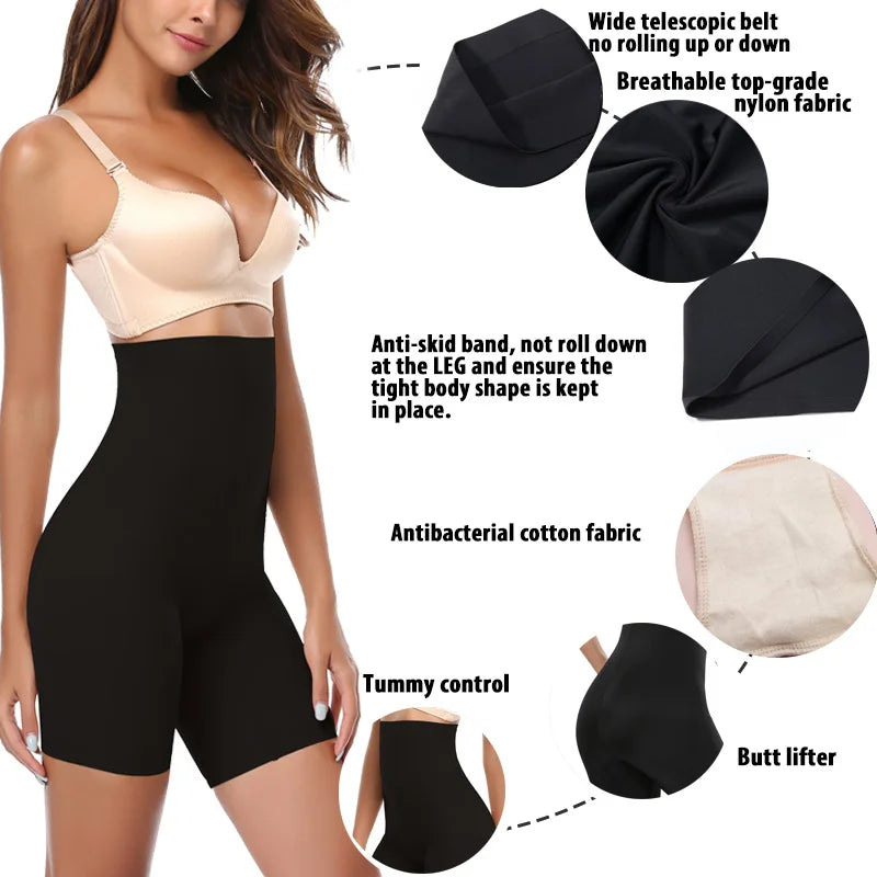 Power Shorts High Waist Body Shaper for Women