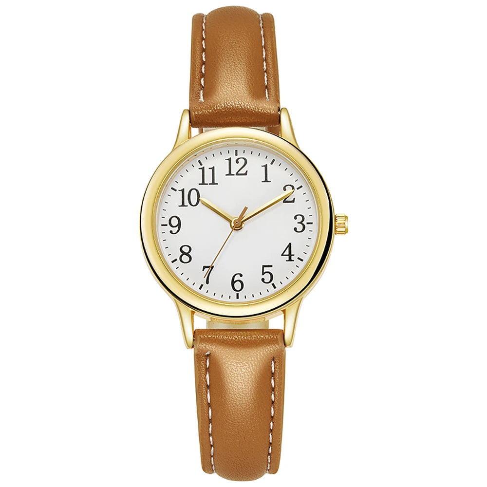 Elegant & Easy-to-Read Quartz Watch for Women