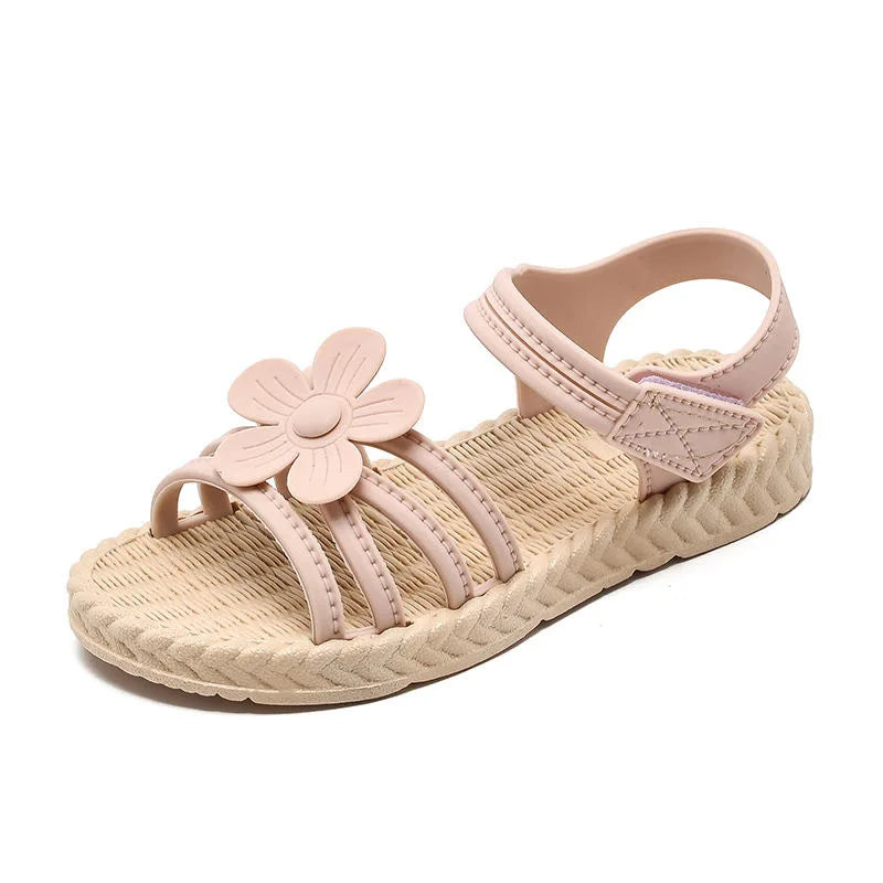 Girls' Sandals Children's Fashion Soft Sole Princess Shoes
