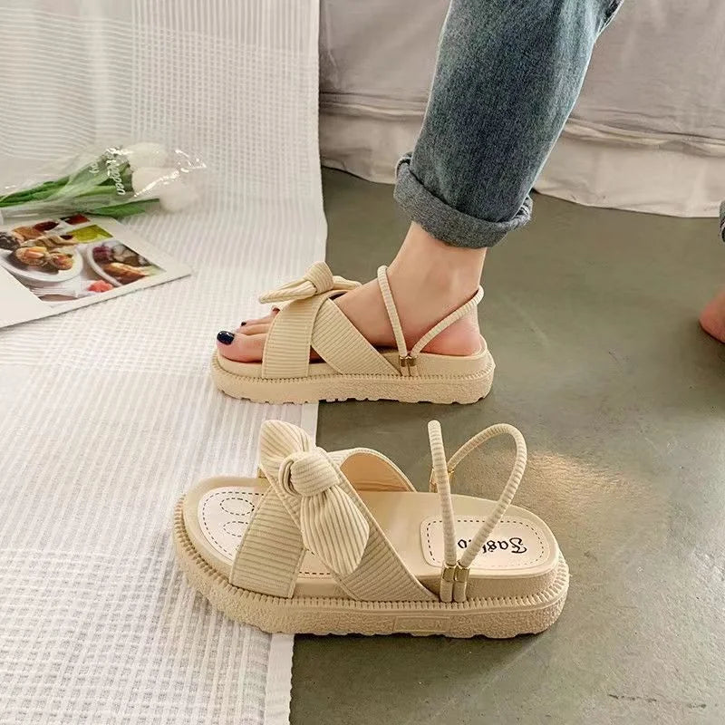 Women Sandals Summer Fairy Style Flower Sandals Fashion