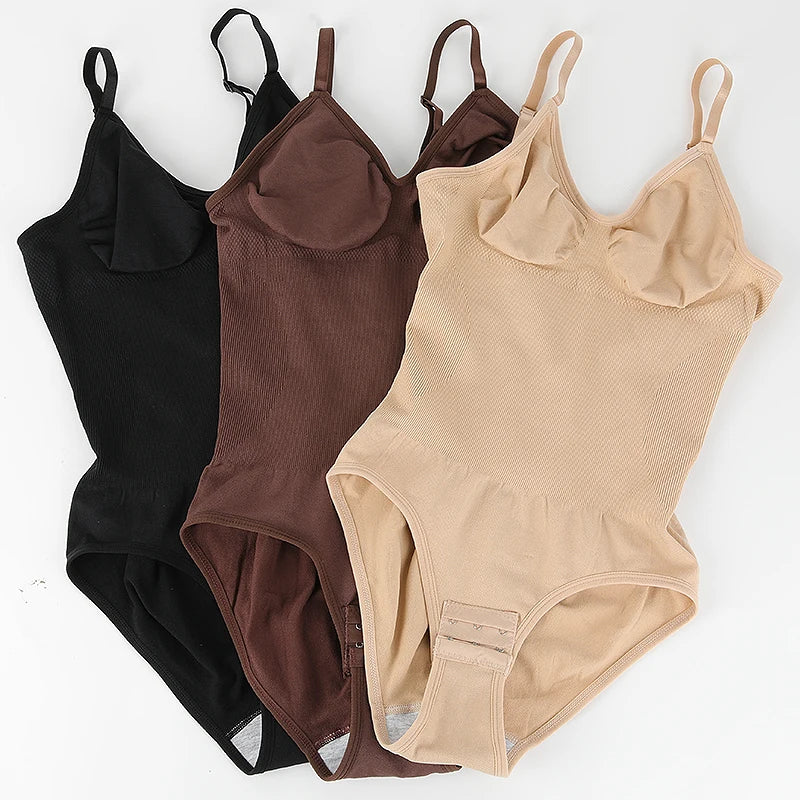 Low Back Seamless Bodysuit – Tummy Control Shapewear
