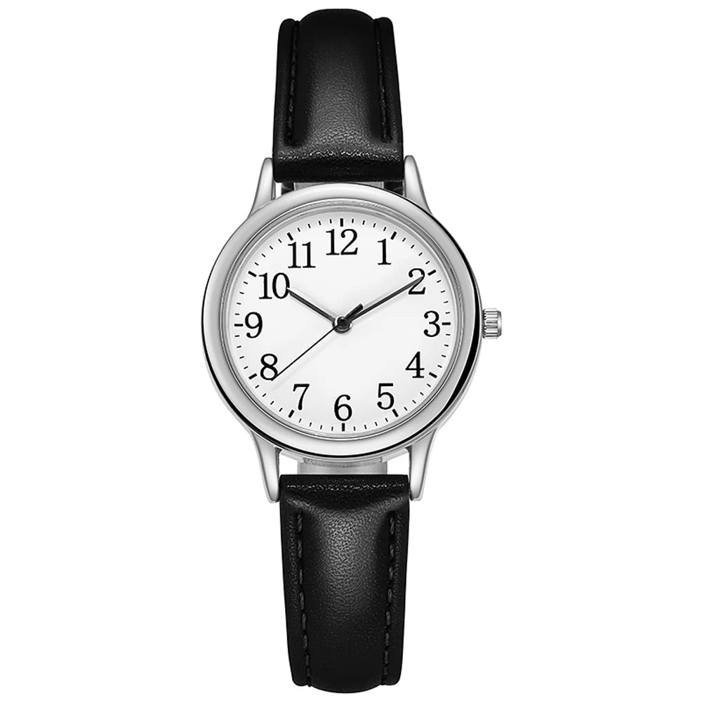 Elegant & Easy-to-Read Quartz Watch for Women
