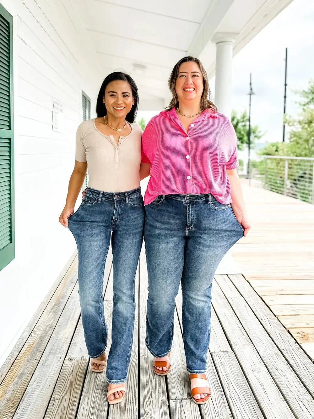 🔥2024 Hot Trend🔥Tummy Control Bootcut Jeans