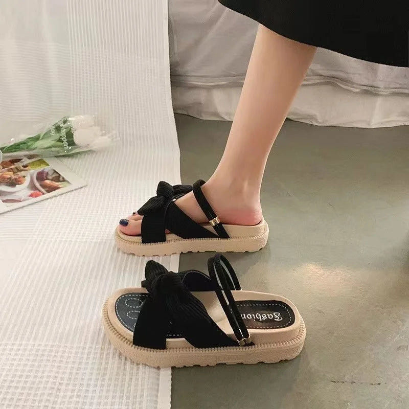 Women Sandals Summer Fairy Style Flower Sandals Fashion