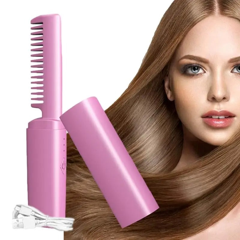 2 in 1 Hair Straightener Comb