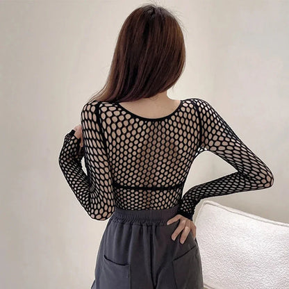 Trendy & Sexy Mesh Top for Women