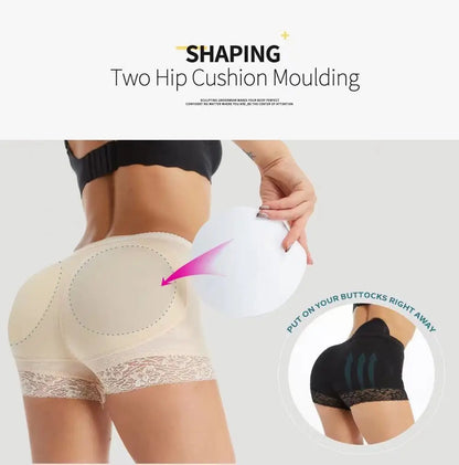 Butt Lifter Padded Panty – High-Waist Body Shaper for Women
