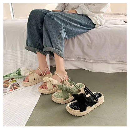 Women Sandals Summer Fairy Style Flower Sandals Fashion