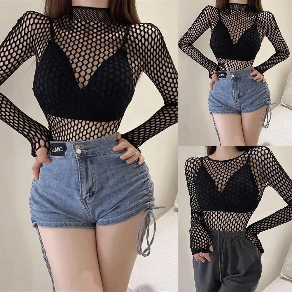 Trendy & Sexy Mesh Top for Women