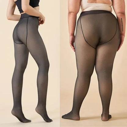 Warm Winter Thermal Fleece Tights