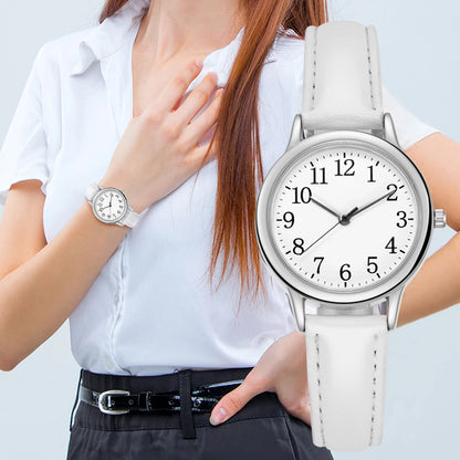 Elegant & Easy-to-Read Quartz Watch for Women
