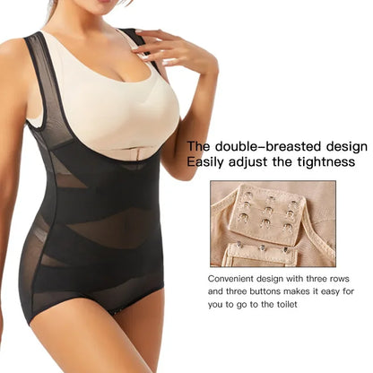 Seamless Full Body Shaper – Women’s Bodysuit Underwear