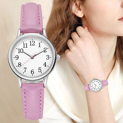 Elegant & Easy-to-Read Quartz Watch for Women