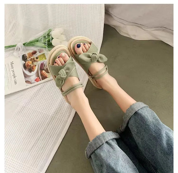 Women Sandals Summer Fairy Style Flower Sandals Fashion