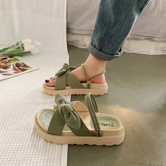 Women Sandals Summer Fairy Style Flower Sandals Fashion