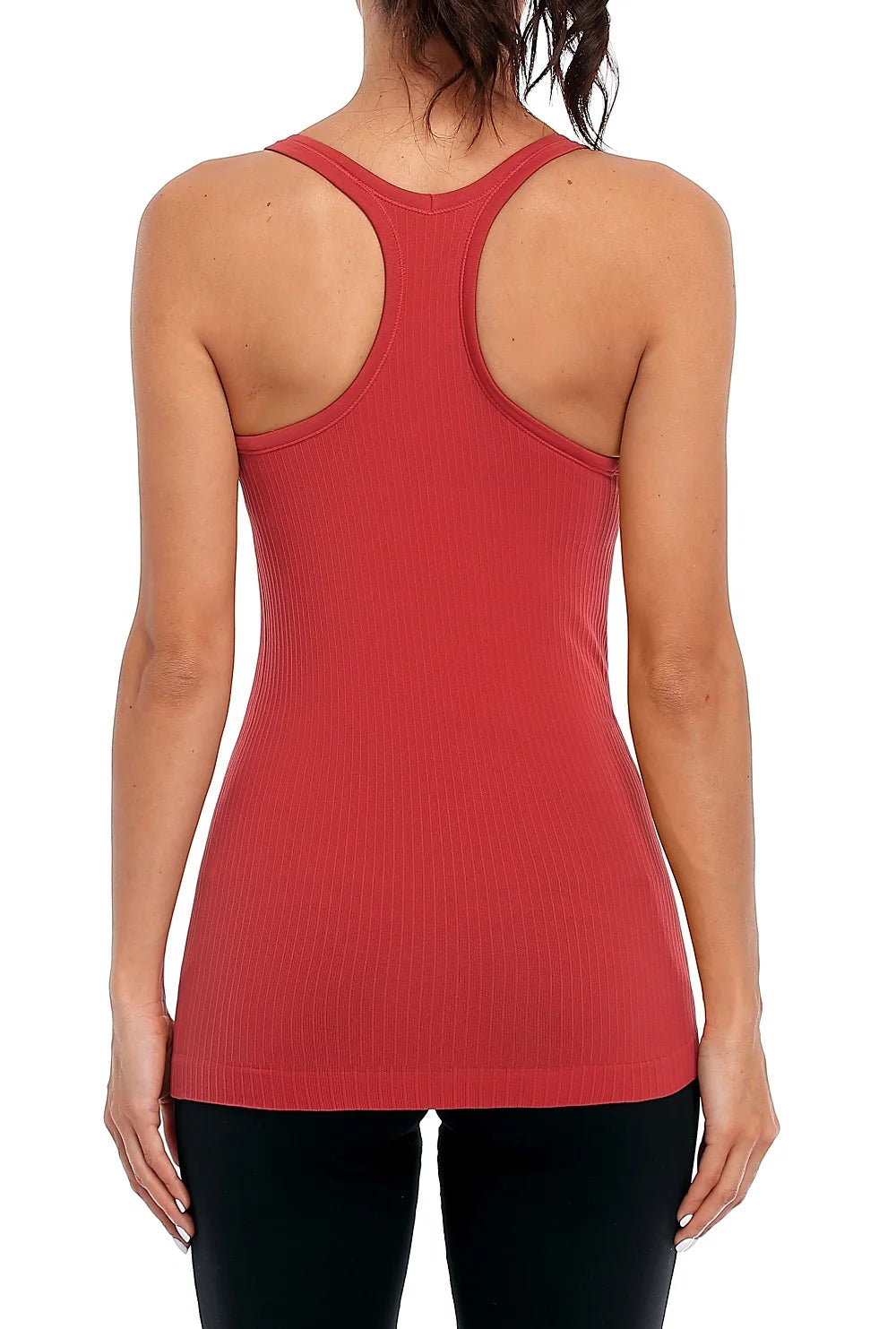 Attraco Women’s Racerback Tank Top with Built-in Shelf Bra