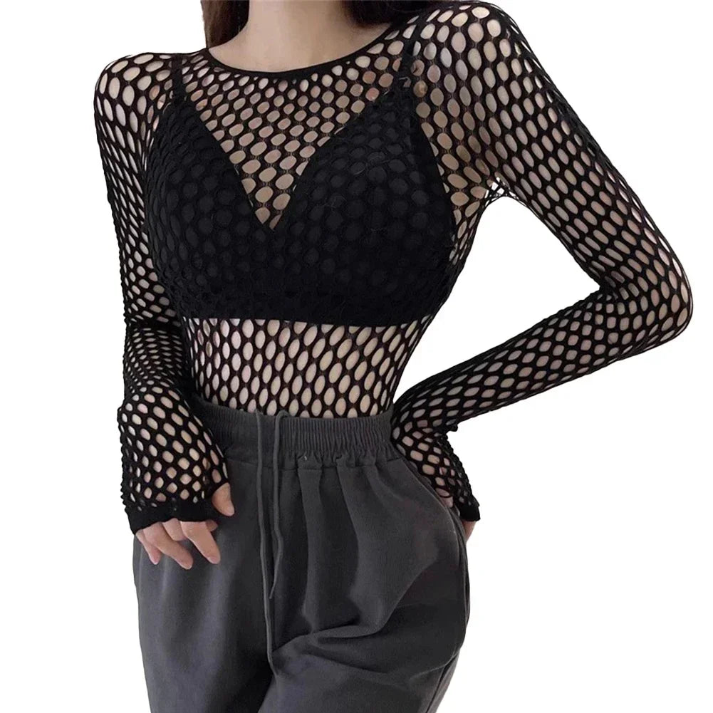 Trendy & Sexy Mesh Top for Women