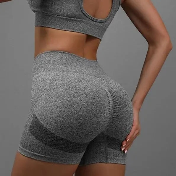 Women's High-Waist Yoga Shorts – Butt Lifting & Tummy Control