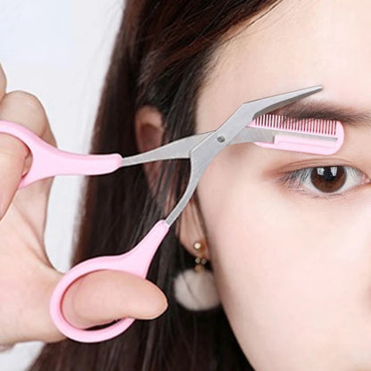 Eyebrow Trimmer Scissor Beauty