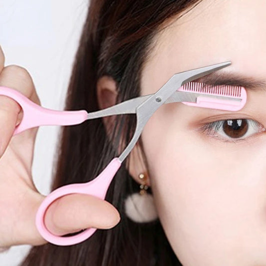 Eyebrow Trimmer Scissor Beauty