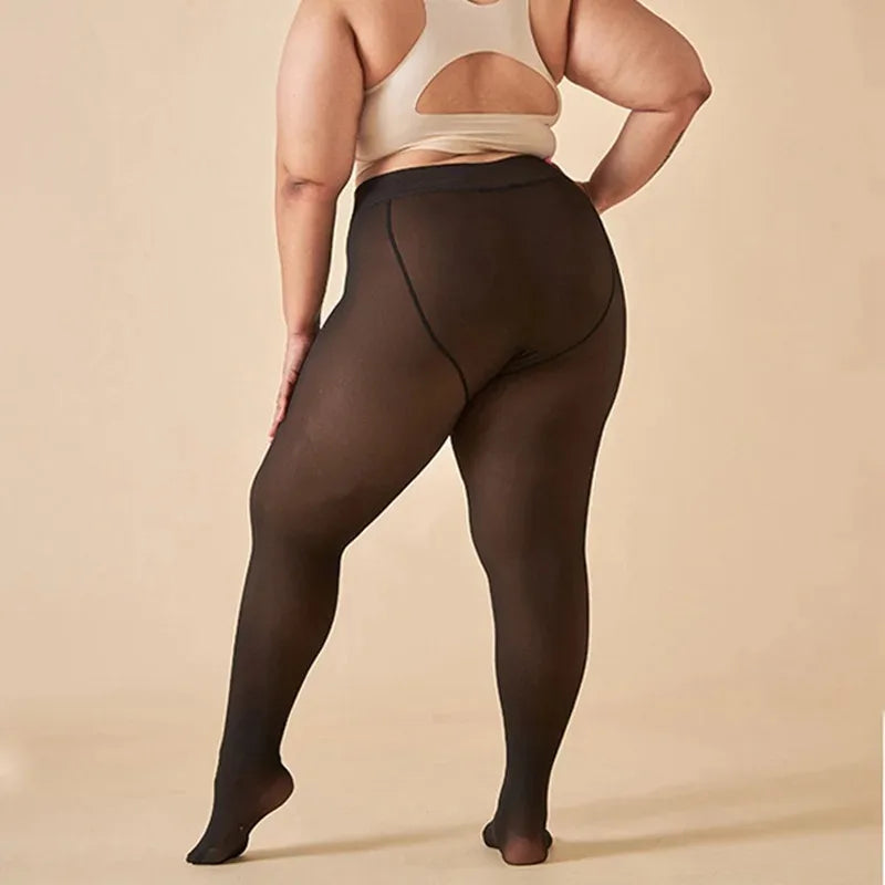 Warm Winter Thermal Fleece Tights