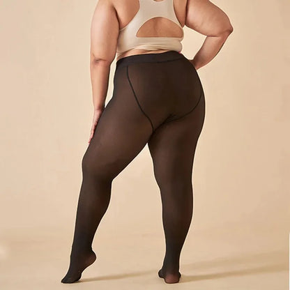 Warm Winter Thermal Fleece Tights