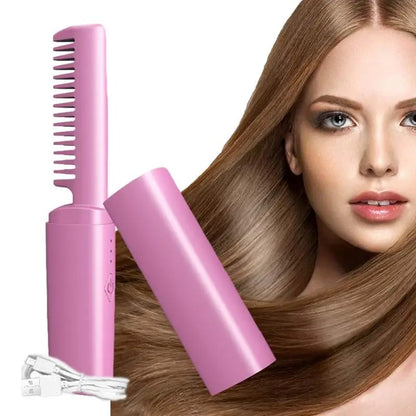 2 in 1 Hair Straightener Comb